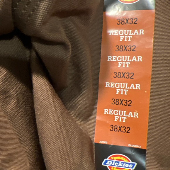 * Men’s Brown Dickie’s Active Waist  Flex Regular Fit Jeans - Picture 3 of 5